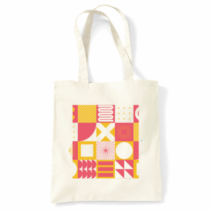 Square Patterns Tote Bag - Image 14