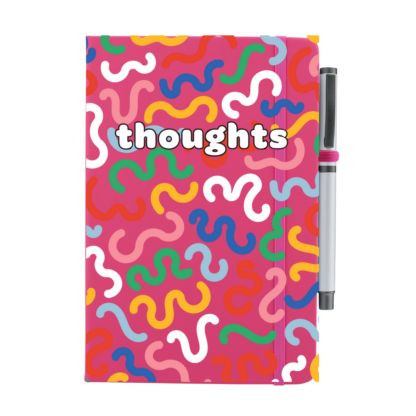 Thoughts Squiggles Notebook with Pen - Image 9