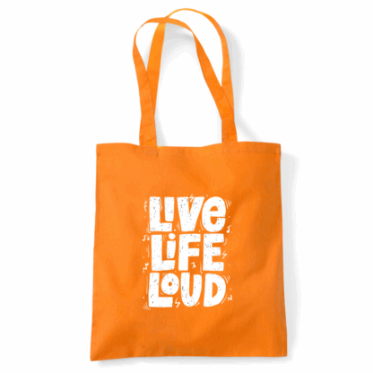Live Life Loud Tote Bag - Image 8