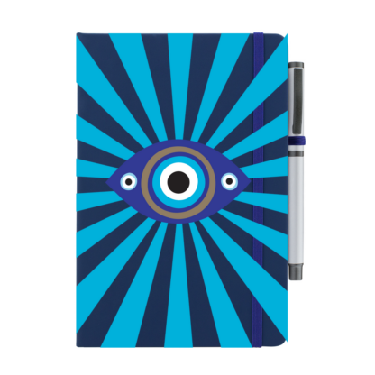 Evil Eye Notebook with Pen