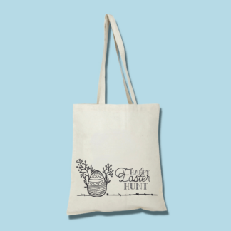 Personalised Easter Egg Hunt Tote Bag