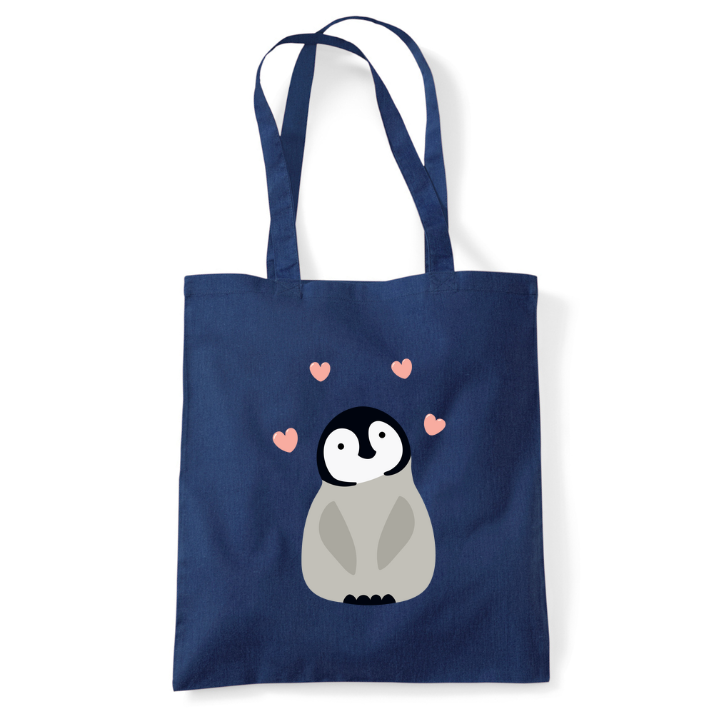 Penguin Organic Cotton Tote Bag - Image 9