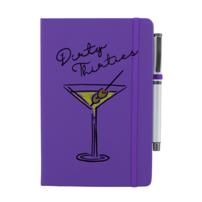 Dirty Thirties Personalised Notebook with Pen - Image 4