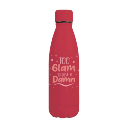 Too Glam To Give A Damn Personalised Metal Bottle - Image 5