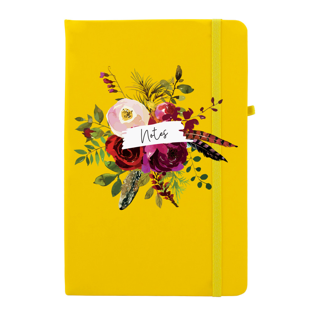 Notes Floral Bouquet Personalised Notebook - Image 6