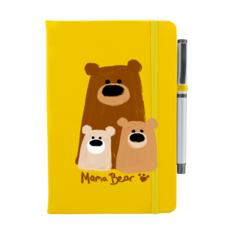Mama Bear Personalised Notebook with Pen