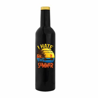 I Hate Summer Bottle Flask - Image 4
