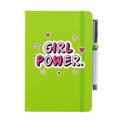 Girl Power Personalised Notebook with Pen - Image 9