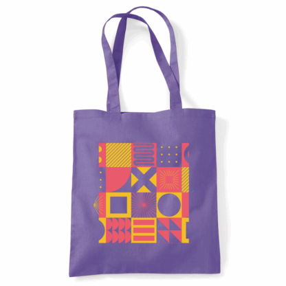 Square Patterns Tote Bag - Image 24