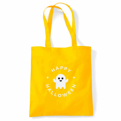 Happy Halloween Ghost Personalised Cotton Tote Bag - Image 15
