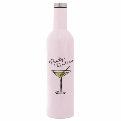 Dirty Thirties Personalised  Metal Bottle Flask - Image 3
