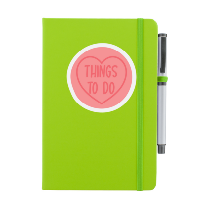 Things To Do Personalised Notebook with Pen - Image 8