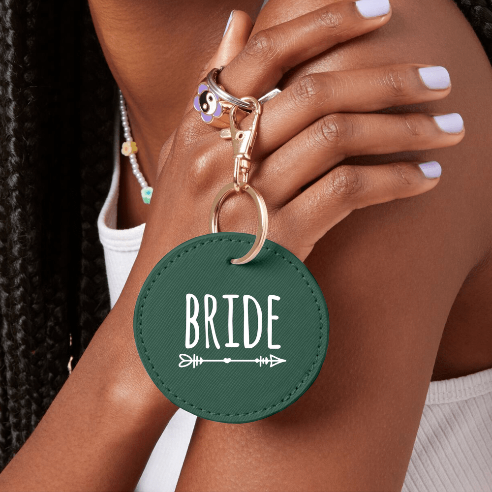 Bride Boutique Leather Look Key Clip - Image 6