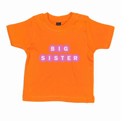 Big Sister Personalised Baby/Toddler T-Shirt - Image 10