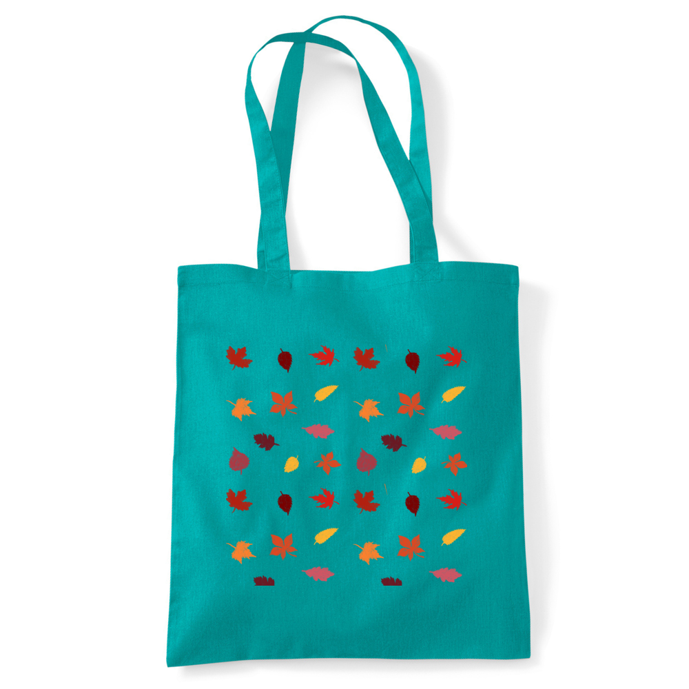 Autumn Leaves Cotton Tote Bag - Image 43
