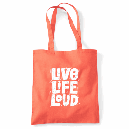 Live Life Loud Tote Bag - Image 34