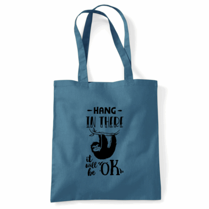 Hang In There Sloth Tote Bag - Image 17