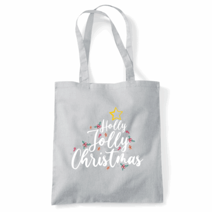 Holly Jolly Christmas Tote Bag - Image 7