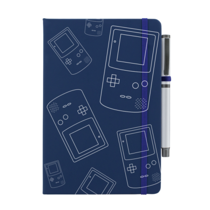 Retro Gaming Notebook with Pen - Image 6