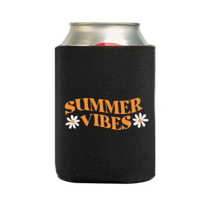 Summer Vibes Can Cooler Sleeve