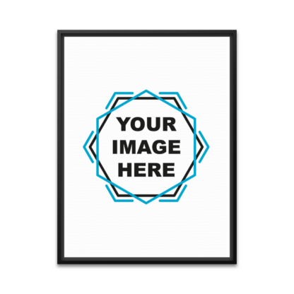 Custom Black Framed Canvas - Portrait - Image 7