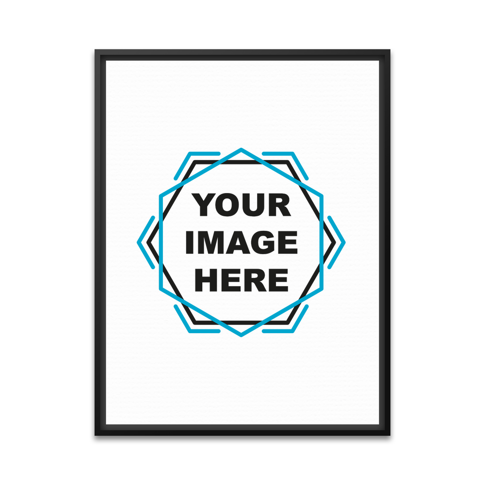 Custom Black Framed Canvas - Portrait - Image 7