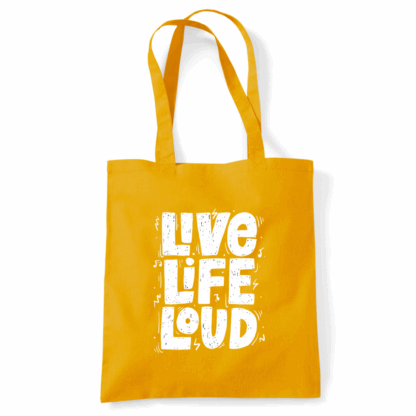 Live Life Loud Tote Bag - Image 35