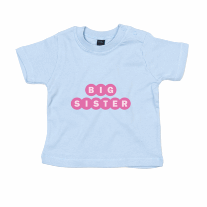 Big Sister Personalised Baby/Toddler T-Shirt - Image 7