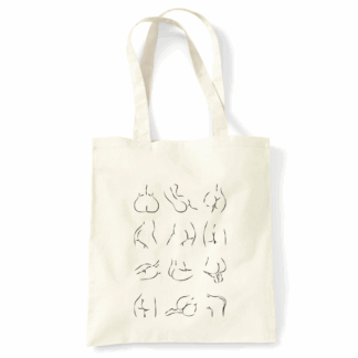 Bums Personalised Natural Cotton Tote Bag