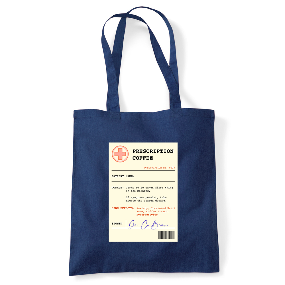 Coffee Prescription Personalised Tote Bag - Image 5