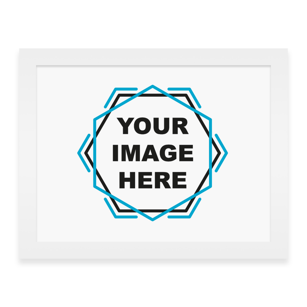 Custom White Framed Photo Print - Landscape - Image 3