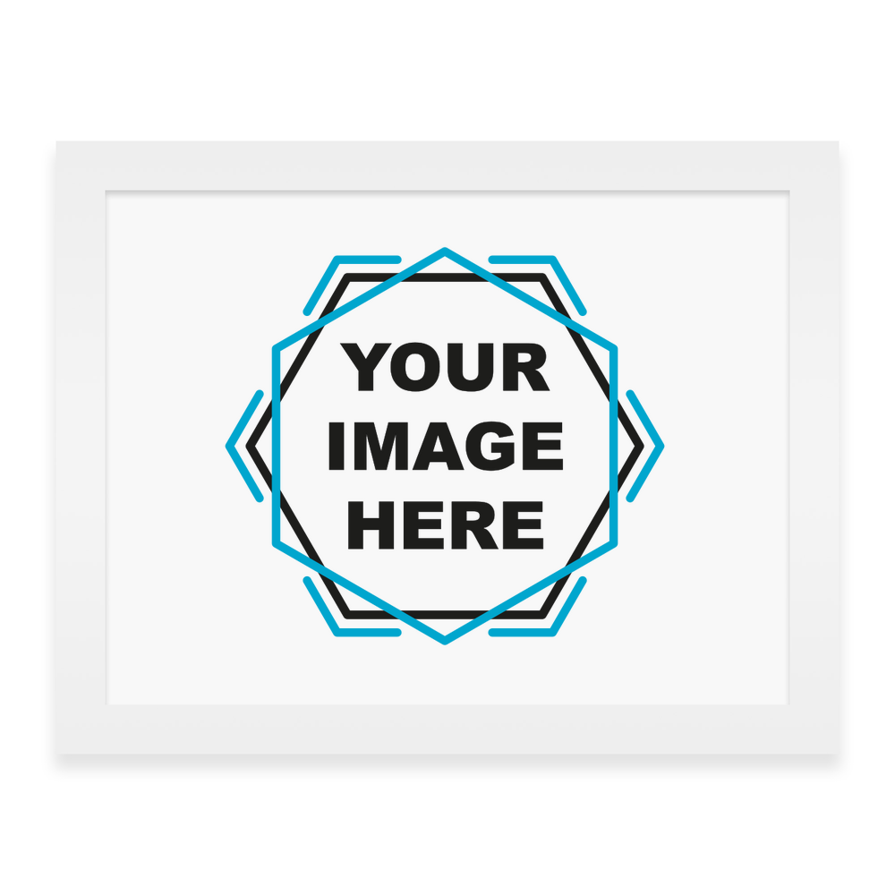Custom White Framed Photo Print - Landscape - Image 3