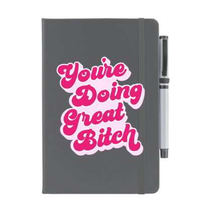 You're Doing Great Bitch Personalised Notebook with Pen - Image 13