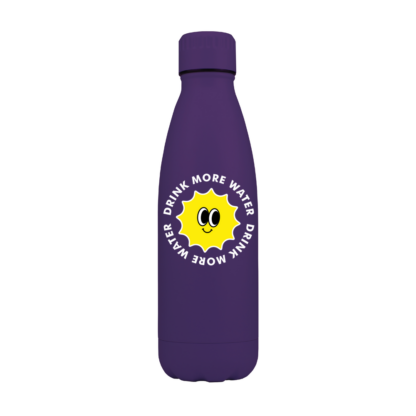 Drink More Water Personalised Metal Bottle - Image 6