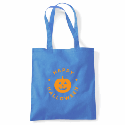 Happy Halloween Pumpkin Personalised Tote Bag - Image 21