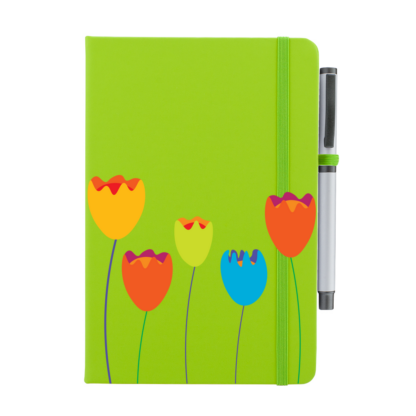 Flowers Personalised Notebook with Pen - Image 13
