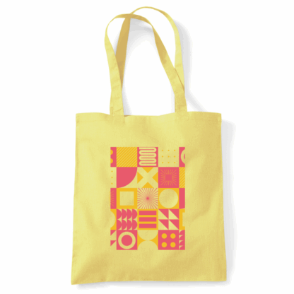 Square Patterns Tote Bag - Image 37
