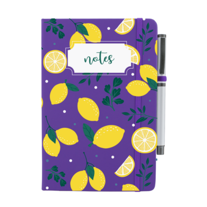 Lemons Notebook with Pen - Image 8