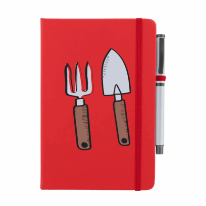 Gardening Tools Personalised Notebook and Pen - Image 8