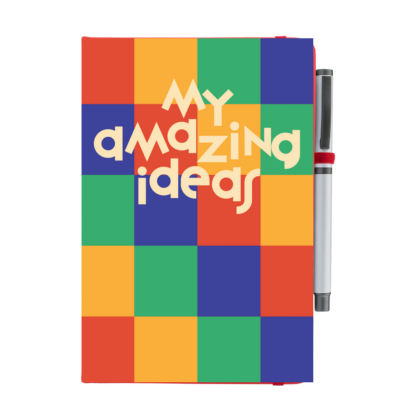 My Amazing Ideas Personalised Notebook with Pen - Image 8