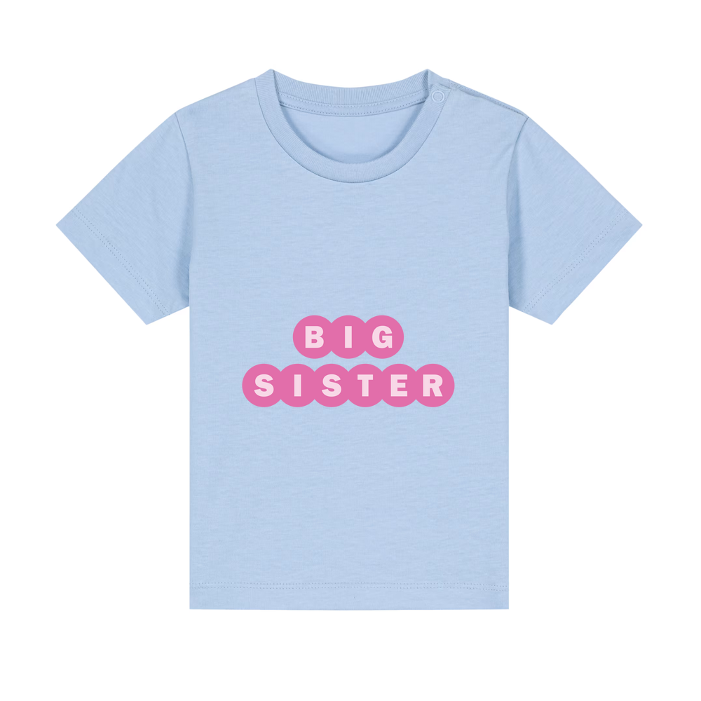 Big Sister Personalised Baby/Toddler T-Shirt - Image 7