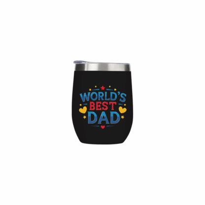 World's Best Dad Metal Drinks Tumbler - Image 3