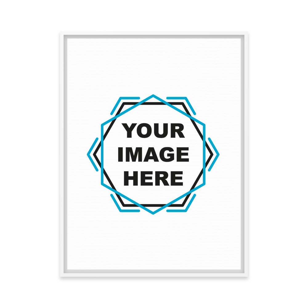 Custom White Framed Canvas - Portrait - Image 7