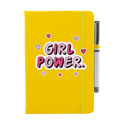 Girl Power Personalised Notebook with Pen - Image 7
