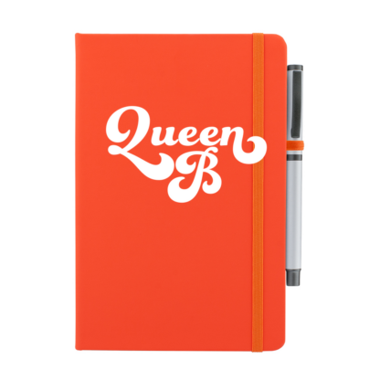Queen B Personalised Notebook with Pen - Image 8