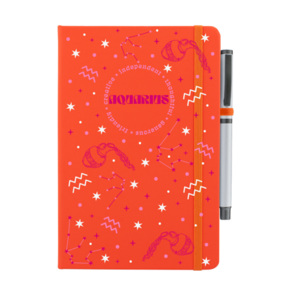 Aquarius Notebook with Pen - Image 8