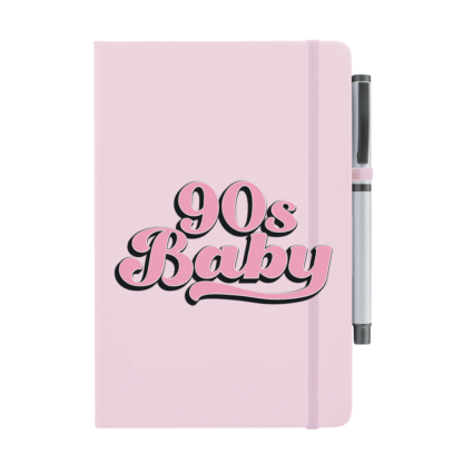 90s Baby Personalised Notebook with Pen - Image 13