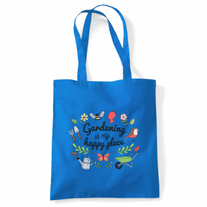 Gardening is my Happy Place Tote Bag - Image 9