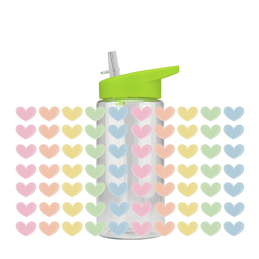 Pastel Hearts Bottle - Image 10