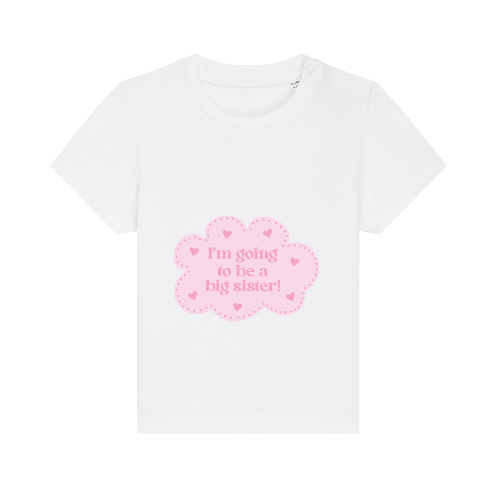 I'm Going To Be a Big Sister Baby/Toddler T-Shirt - Image 3